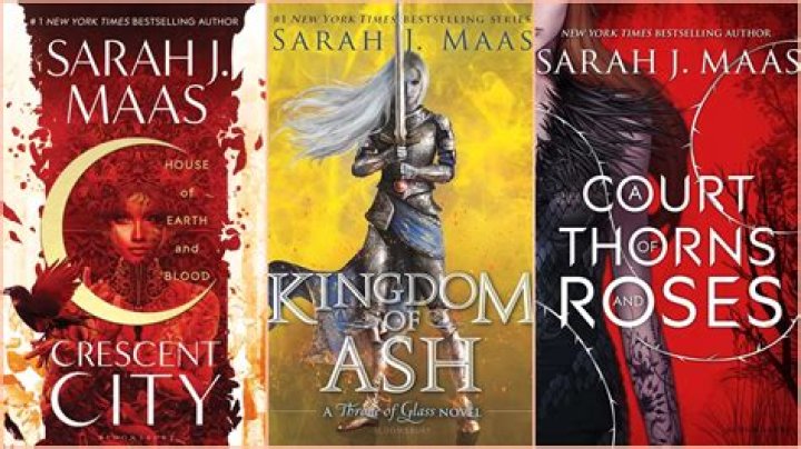 All of Sarah J. Maas books in order, listed