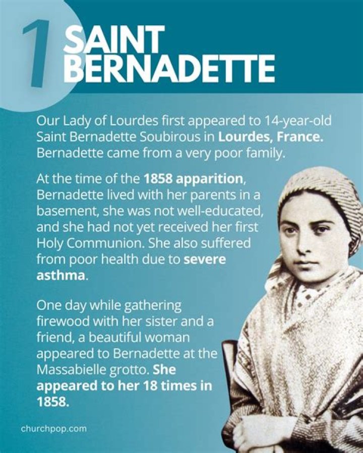 Bernadette Soubirous Biography - Facts, Childhood, Family Life & Achievements