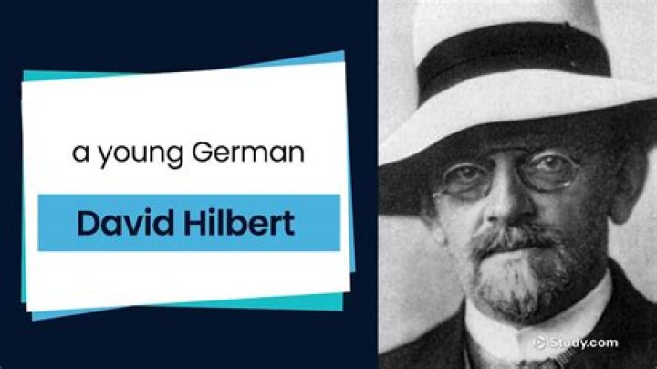 David Hilbert Biography - Facts, Childhood, Family Life & Achievements of German Mathematician