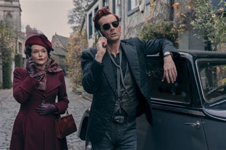 David Tennant Rocks Red Hair In Another New Good Omens Photo