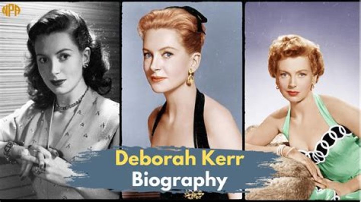 Deborah Kerr Biography - Facts, Childhood, Family Life & Achievements