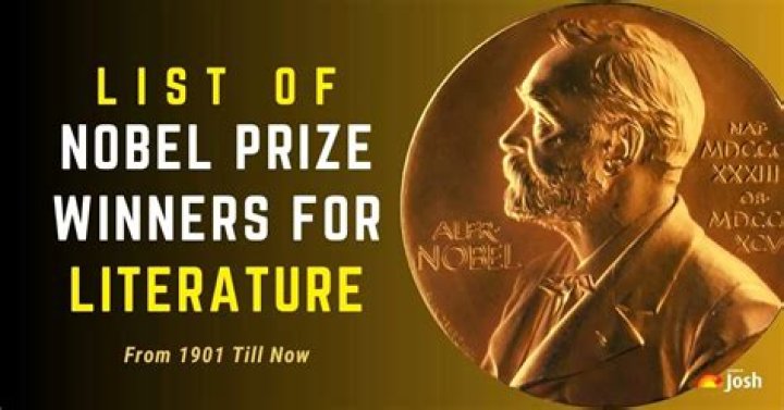 Famous Nobel Laureates In Literature