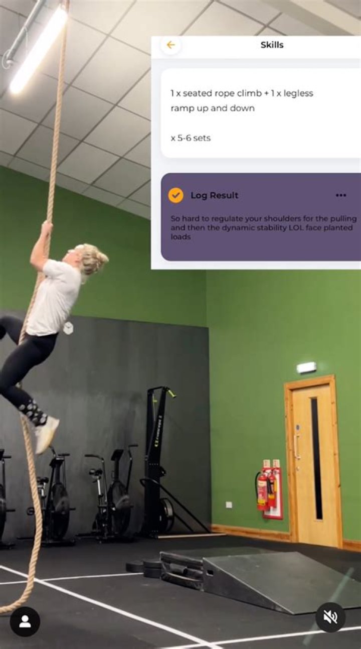 Gladiators Star Sheli McCoy, aka Sabre, in Two-Piece Workout Gear Shares Workouts