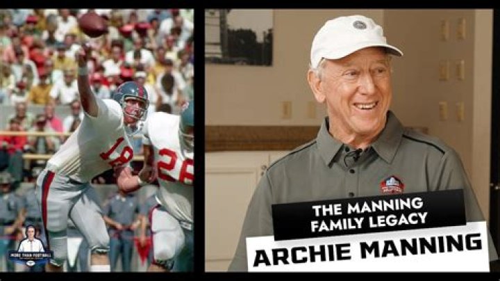 How Much Money Did Archie Manning Make? – Celebrity