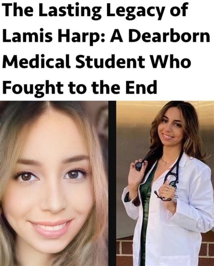 Lamis Harp Sadly Lost Battle TO Cancer- Dearborn Medical student