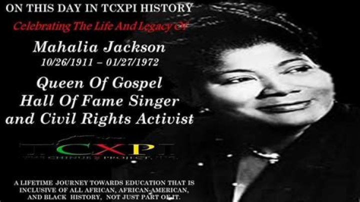 Mahalia Jackson Biography - Facts, Childhood, Family Life & Achievements of Gospel Singer