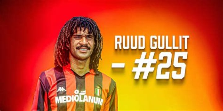 Ruud Gullit Biography - Facts, Childhood, Family Life & Achievements