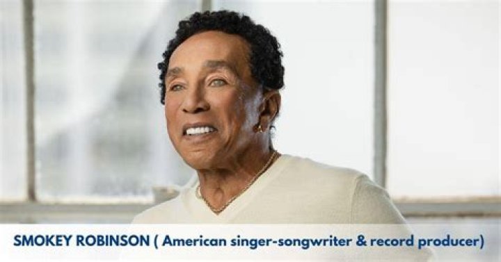 Smokey Robinson Biography - Facts, Childhood, Family Life & Achievements