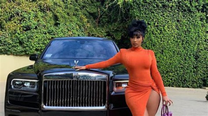What expensive cars does Cardi B have and why can’t she drive?