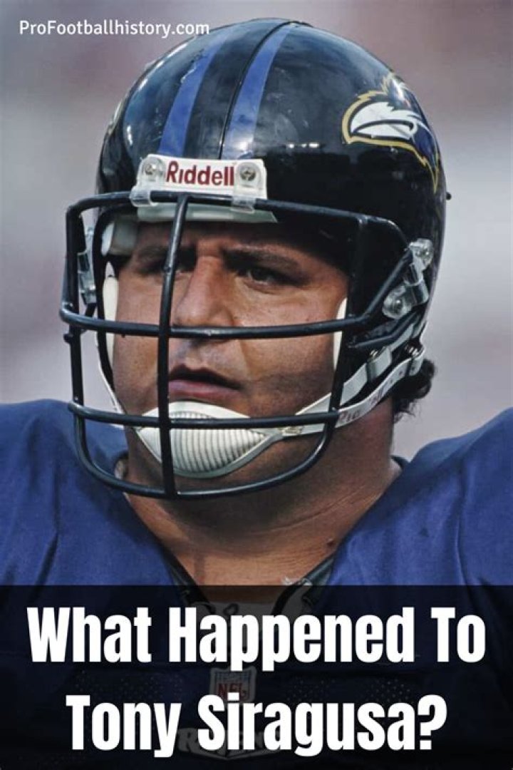 What happened to Tony Siragusa