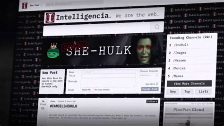 What is the Intelligencia website in ‘She-Hulk: Attorney at Law’ and where does Intelligencia appear in Marvel Comics?