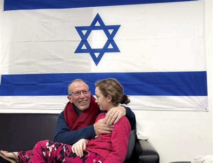Who is Emily Hand? Emily Hand reunites with her dad Thomas after 50 days in Gaza.