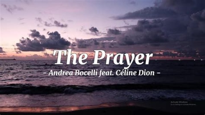 Who Wrote The Prayer Song By Andrea Bocelli? – Celebrity